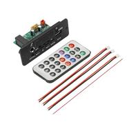 Ujjdwiurgh Lecteur MP3 DC 5 V 2 X 5 W Amplificateur Bluetooth Carte Décodeur MP3 Lecteur de Musique de Voiture Radio FM Module D'Enregistrement D'Appel Mains