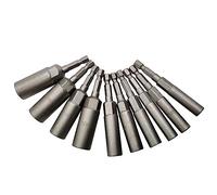 Ujjdwiurgh Les manchons hexagonaux sont emballés en 10 pièces avec des manchons d'écrou de 5,5 à 14 mm d'une longueur d'environ 80 mm