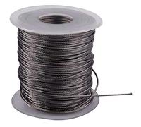 Ujjdwiurgh Levage de levage 7x7 1mm Dia en acier inoxydable flexible Corde 177Ft