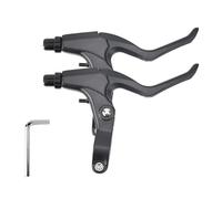 Ujjdwiurgh Leviers de Poignée de Frein de Vélo V Frein/Poignée de Frein à Disque Frein en Alliage D'Aluminium Ensemble de Frein à Disque Hydraulique de Vélo de Montagne