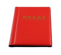 Ujjdwiurgh Livre de collection pour pièces de monnaie Album de pièces Portable Pochette de rangement de pièces de monnaie 120 pièces de cadre