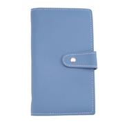 Ujjdwiurgh Livre de DéFi D'éPargne à 96 Enveloppes, Classeur de Budget D'éConomie D'Argent à 96 Enveloppes, Classeur de DéFi à 96 Enveloppes Bleu