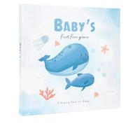 Ujjdwiurgh Livre de Souvenirs de Scrapbook Album Photo Journal de Grossesse Souvenir D'Animal Mignon Journal de Croissance Compte à Main Haute Qualité B