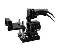 Ujjdwiurgh Localisateur de Poin?onnage D'Ouverture de Fixation 2 en 1, Machine de D¨¦coupage en Nylon Noir, Fixation de Trou Lat¨¦ral pour Panneau D'Armoire
