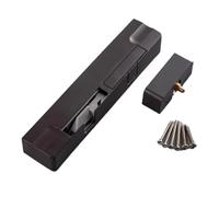 Ujjdwiurgh Loisirs intérieurs Fermeture automatique Serrure de fermeture rétractable deFerme Porte Automatique Noir Marron Ouverture à droite