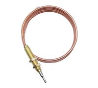 Ujjdwiurgh Longueur Universelle de Thermocouple à Gaz Utilisée sur un Barbecue ou un Chauffe-Feu de Foyer, Chauffe-Eau à Gaz M8x1, Écrou D'Extrémité et Pointe de Tête 150 cm