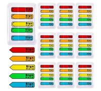 Ujjdwiurgh Lot de 1 000 étiquettes autocollantes pour documents, maison, bureau, fournitures scolaires