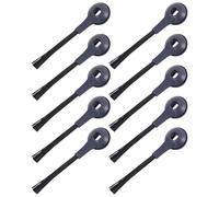 Ujjdwiurgh Lot de 10 brosses latérales de rechange compatibles avec IQ Robot R101AE (RV1001AE), RV1100, RV1101, RV2011DRUS, RV912S, R100