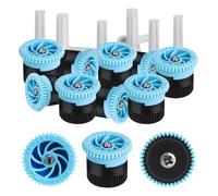 Ujjdwiurgh Lot de 10 buses d'arroseur réglables de 0 à 360 ° - Bleu