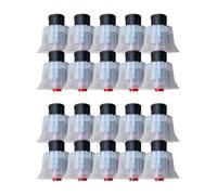 Ujjdwiurgh Lot de 10 buses en mousse pour ventilateur de pare-brise avec filetage interne 16 mm