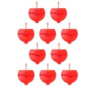 Ujjdwiurgh Lot de 10 buses plates en mousse pour ventilateur de pulvérisation