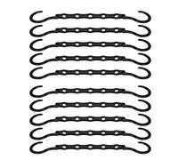 Ujjdwiurgh Lot de 10 cintres pour placards, chemises et placards, pour économiser de l'espace