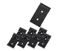 Ujjdwiurgh Lot de 10 clips de montage sur rail DIN pour clips de relais - Supports de montage universels (10 pièces) - Pince fixe pour interrupteurs de rail DIN de 35 mm - 2,6 cm