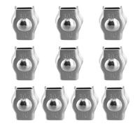 Ujjdwiurgh Lot de 10 colliers de serrage M10 en acier inoxydable 304