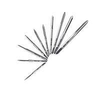 Ujjdwiurgh Lot de 10 mini tarauds en spirale pour taraudage de montres M1-M3.5