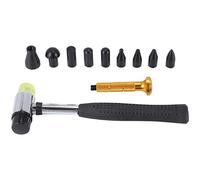 Ujjdwiurgh Lot de 10 outils de débosselage sans peinture avec tête pour carrosserie de voiture