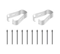 Ujjdwiurgh (Lot de 10) Pointes de Marqueur/Pointes Pointes/Pointes de Rechange Pointes de Stylet Souples pour Stylet 2 (Noir)