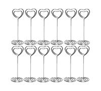 Ujjdwiurgh Lot de 10 porte-numéros de table de 8,9 cm pour numéro de table, numéros de table, cartes de mariage, numéros de table, supports photo de table (8,9 cm, lot de 10)