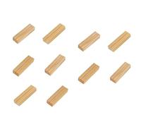 Ujjdwiurgh Lot de 10 supports en bois pour cartes de table, numéros de table, photos, noms, cartes de visite, faciles à installer et à utiliser