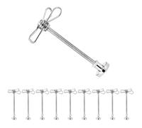 Ujjdwiurgh Lot de 10 supports magnétiques pour bobine de moustiques - Longueur : 6 cm