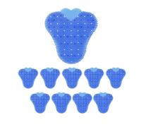 Ujjdwiurgh Lot de 10 tapis anti-éclaboussures pour urinoir désodorisant à poils longs réduisant les éclaboussures