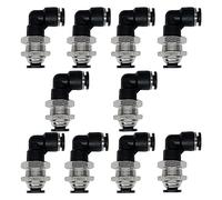 Ujjdwiurgh Lot de 10 tubes pneumatiques à connexion rapide de 0,95 cm x 0,95 cm