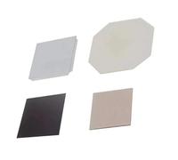 Ujjdwiurgh Lot de 100 aimants autocollants rectangulaires pour réfrigérateur 50 x 50 mm