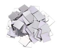 Ujjdwiurgh Lot de 100 autocollants muraux 3D pour décoration de chambre (argent)