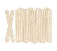 Ujjdwiurgh Lot de 100 bâtons en bois pour loisirs créatifs - 15,2 cm de long x 1,9 cm de large