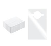 Ujjdwiurgh Lot de 100 bavoirs jetables en plastique pour adultes pour personnes âgées