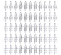 Ujjdwiurgh Lot de 100 becs verseurs en plastique noir pour bars, clubs, pubs, restaurants
