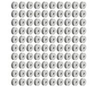 Ujjdwiurgh Lot de 100 bobines en aluminium pour machine à coudre industrielle