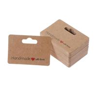 Ujjdwiurgh Lot de 100 cartes de présentation de boucles d'oreilles, 5,1 x 3,6 cm