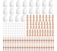 Ujjdwiurgh Lot de 100 consommables pour coupe-plasma PT-31 compatibles avec CUT-45 CUT-50 CT-312 MIG205MP avec torche plasma D