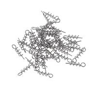 Ujjdwiurgh Lot de 100 goupilles de centrage pour leurres souples et manivelle