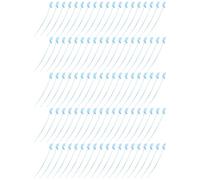 Ujjdwiurgh Lot de 100 joints en plastique numérotés pour fermeture éclair, 250 mm C