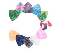 Ujjdwiurgh Lot de 100 médiators colorés en celluloïd de 0,46 mm d'épaisseur pour guitares électriques et acoustiques