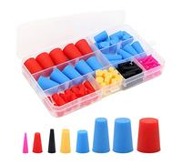 Ujjdwiurgh Lot de 110 bouchons en caoutchouc haute température 17,60 x 9,91 x 2,59 cm pour bouchons de trou, pulvérisation, pulvérisation