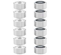 Ujjdwiurgh Lot de 12 coussinets amortisseurs HiFi pour caisson de basses pour amplificateur, tourne-disque