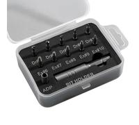 Ujjdwiurgh Lot de 12 extracteurs de vis à tête cassée pour enlever les boulons rouillés et endommagés pour réparation de voiture, facile à utiliser