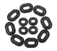 Ujjdwiurgh Lot de 12 œillets latéraux en caoutchouc de rechange pour moto CG125