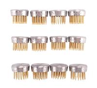 Ujjdwiurgh Lot de 12 mini pinces rondes Kenzans pour arrangements floraux, 2,3 cm