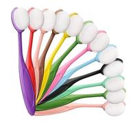 Ujjdwiurgh Lot de 12 pinceaux de mélange d'encre colorée, mélangeur de fond d'encre pour estompeur, pochoir, peinture, dessin, facile à installer et à utiliser