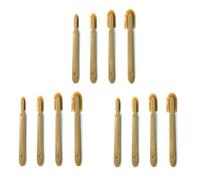 Ujjdwiurgh Lot de 12 spatules à calfeutrer en caoutchouc de tailles différentes pour carrelage, évier, plinthes