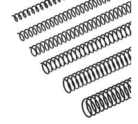 Ujjdwiurgh Lot de 120 spirales de reliure en plastique - Plusieurs tailles - Facile à installer