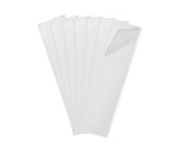 Ujjdwiurgh Lot de 13 bandes adhésives double face en caoutchouc pour poignées de club de golf (blanc)