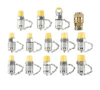 Ujjdwiurgh Lot de 14 adaptateurs de raccord de test de pression hydraulique pour système hydraulique