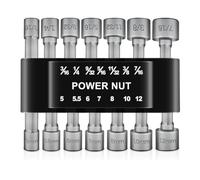 Ujjdwiurgh Lot de 14 clés hexagonales puissantes avec poignée hexagonale pour tournevis, tige d'extension pneumatique