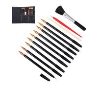 Ujjdwiurgh Lot de 14 stylets de coloriage à double pointe pour adultes, pour peinture et dessin