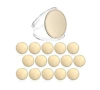 Ujjdwiurgh Lot de 15 pièces vierges de 4,1 cm pour gravure dorée